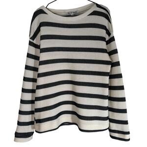Walter‎ Baker Cream Black Oversized Sweater Medium